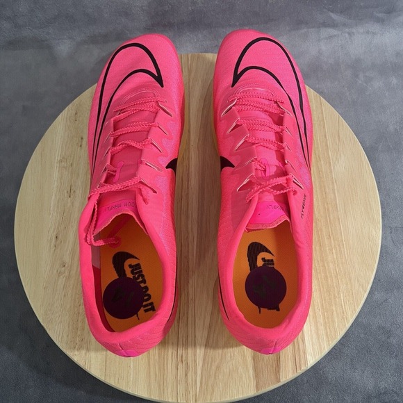Nike Air Zoom Maxfly Track Spikes Mens Size 14 Hyper Pink Rose DH5359-600 - Picture 5 of 11